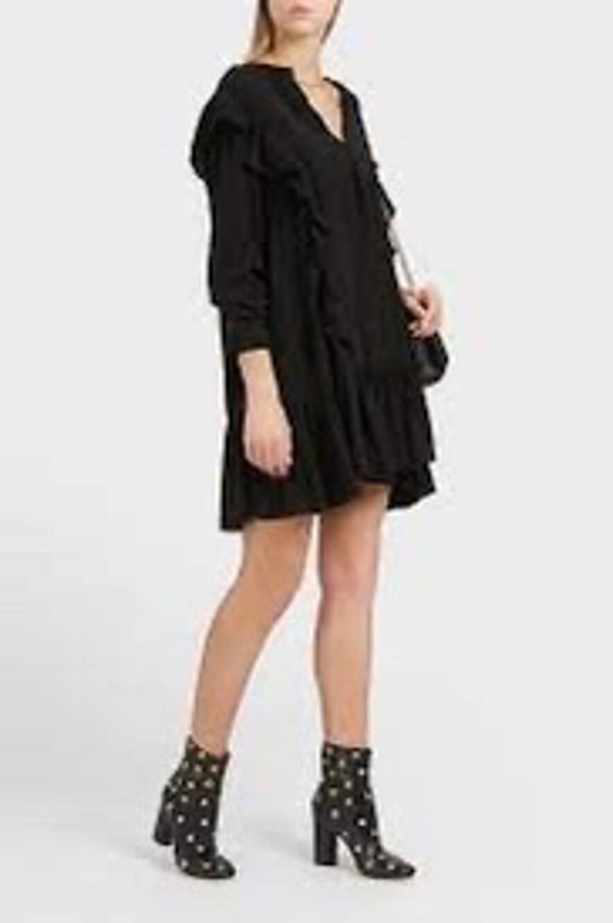 Isabel Marant Wedy Ruffle Mini Dress